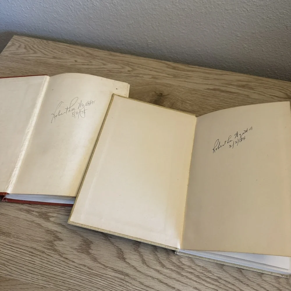 Devol and Grandfield Volume 2 Oklahoma History Books by‎ Robert Lee Wyatt Signed